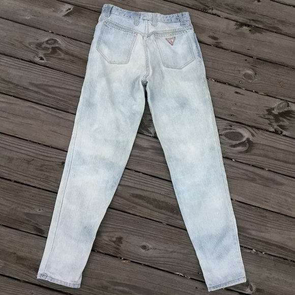 Vintage Guess Jeans Skinny 1980s denim Mom jeans Boho VTG - Picture 15 of 16
